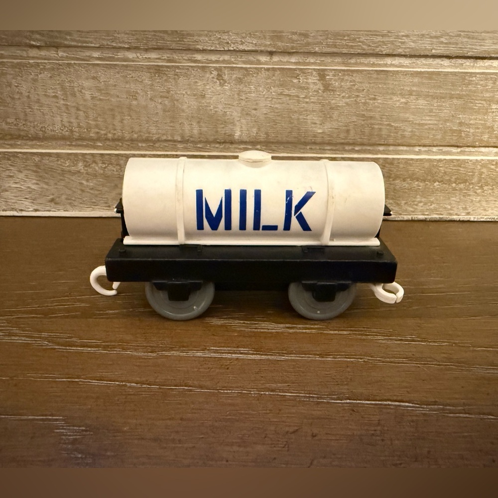 Thomas and Friends Milk Tanker Train Car TrackMaster Plastic